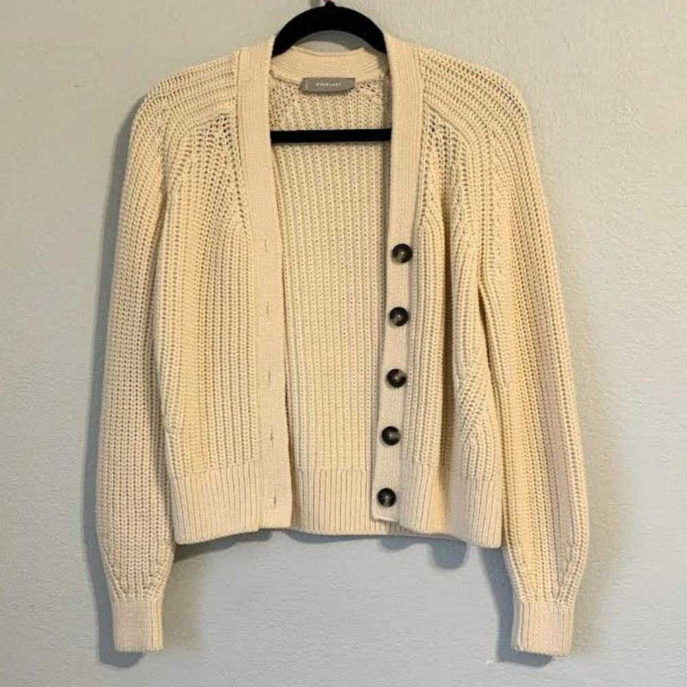 Everlane Texture Cotton Cardigan
